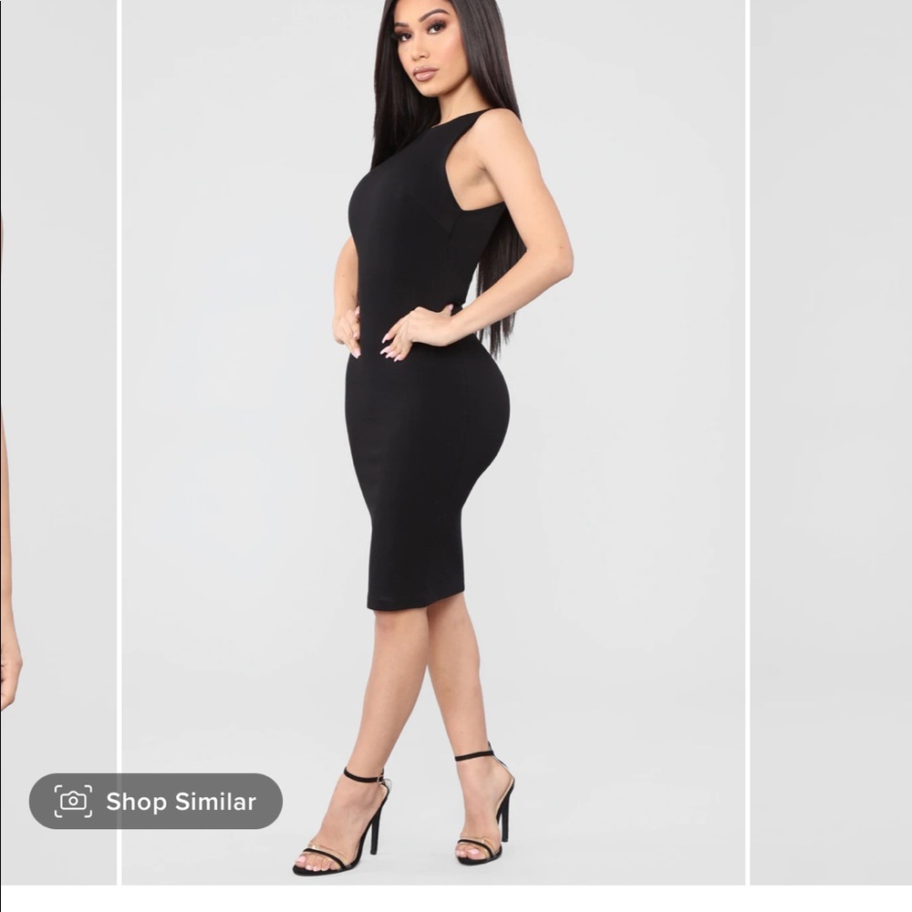 Fashion Nova Melinda Body Sculpting Midi Dress
